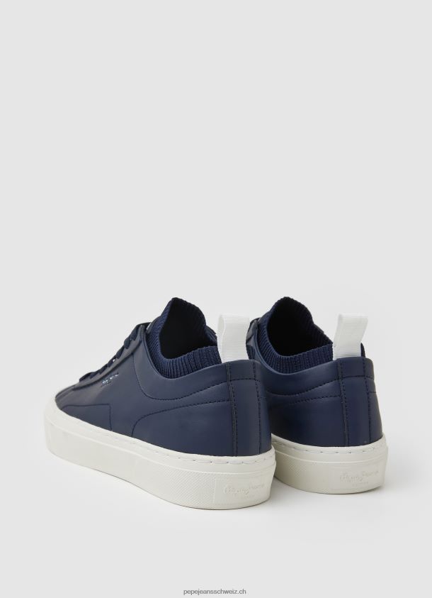 Yogi Sneakers aus Leder Männer Pepe Jeans Marine 84XH6T1222