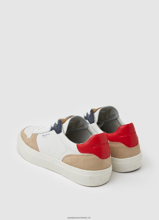 Yogi-Street-Sneakers aus Leder Männer Pepe Jeans bräunen 84XH6T1170