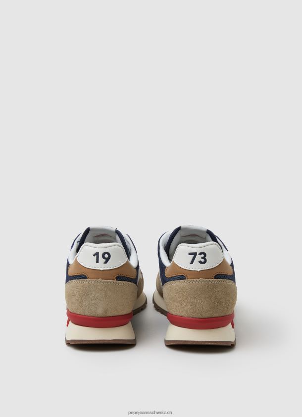 brit man kombinierte turnschuhe Männer Pepe Jeans dunkler Jeansstoff 84XH6T1175