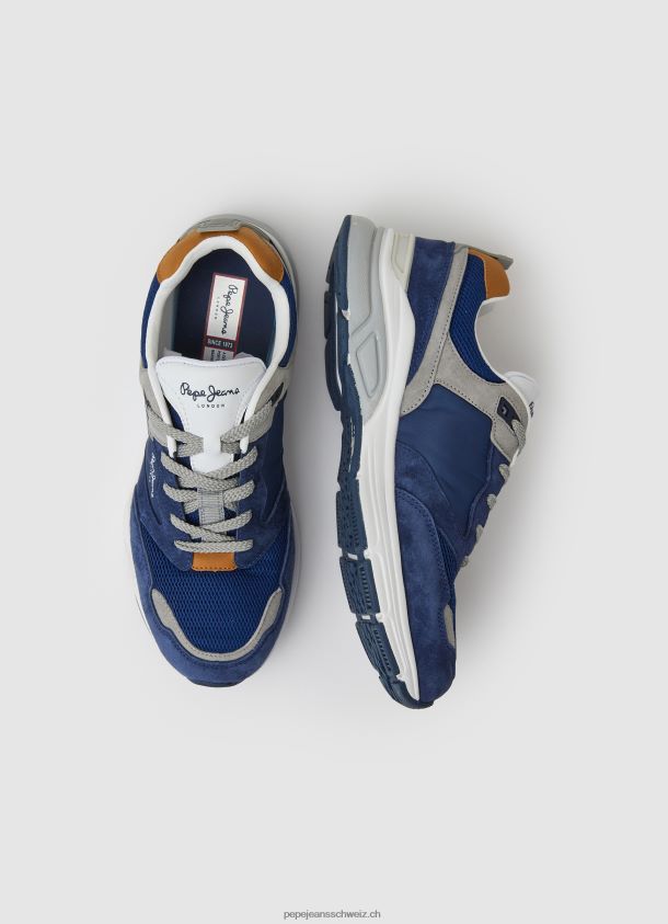 dave urban kombinierte turnschuhe Männer Pepe Jeans Ozean 84XH6T1227