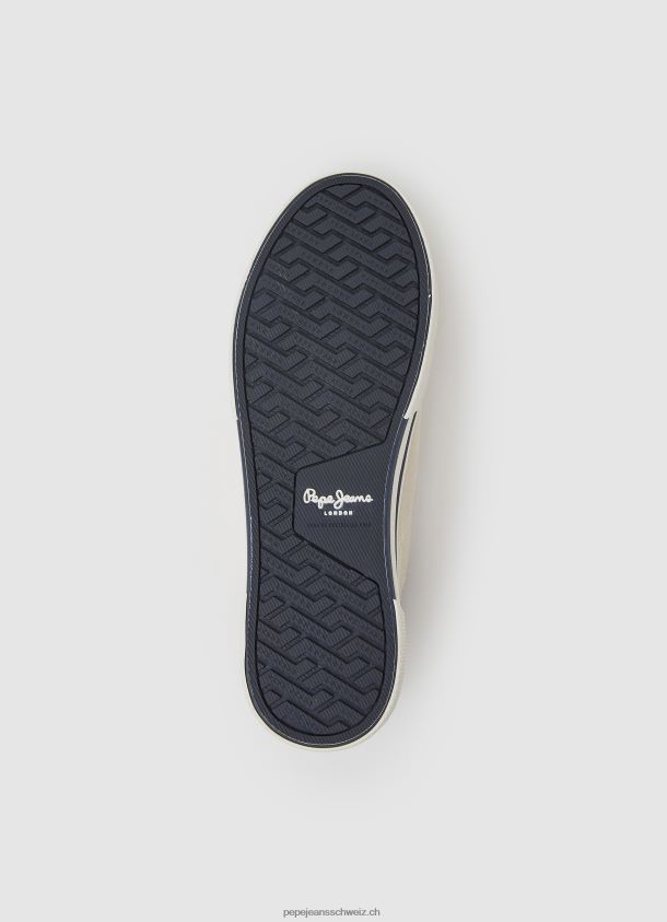 einfache Brady-Turnschuhe Männer Pepe Jeans natur 84XH6T1214