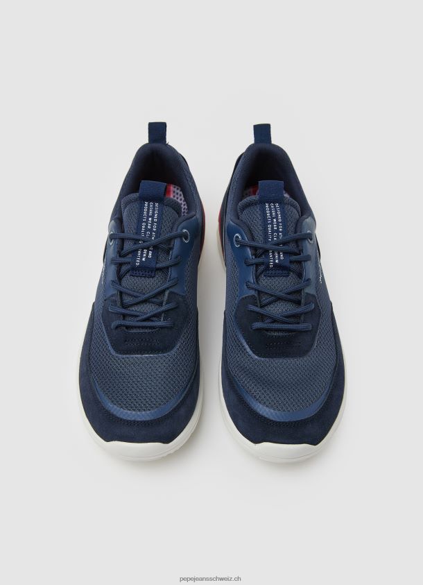 jay pro kombinierte turnschuhe Männer Pepe Jeans Marine 84XH6T1219