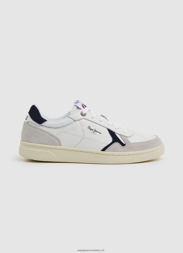 kore combi kombinierte turnschuhe Männer Pepe Jeans nicht-gerade weiss 84XH6T1169