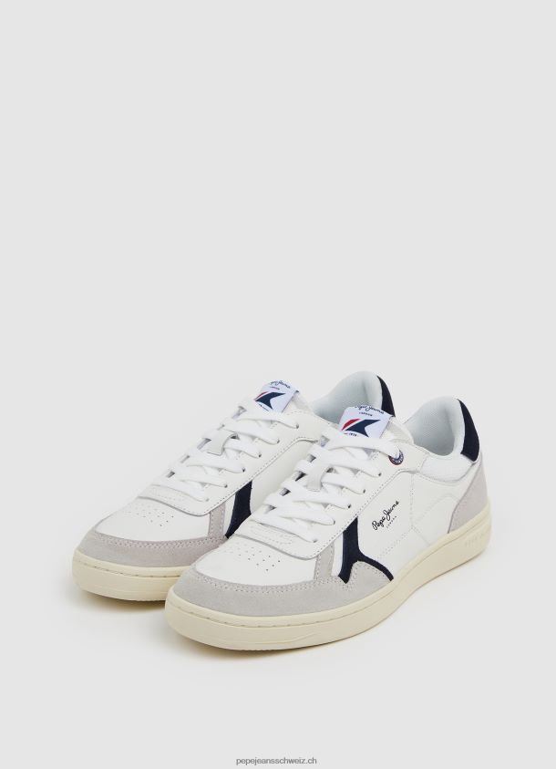 kore combi kombinierte turnschuhe Männer Pepe Jeans nicht-gerade weiss 84XH6T1169