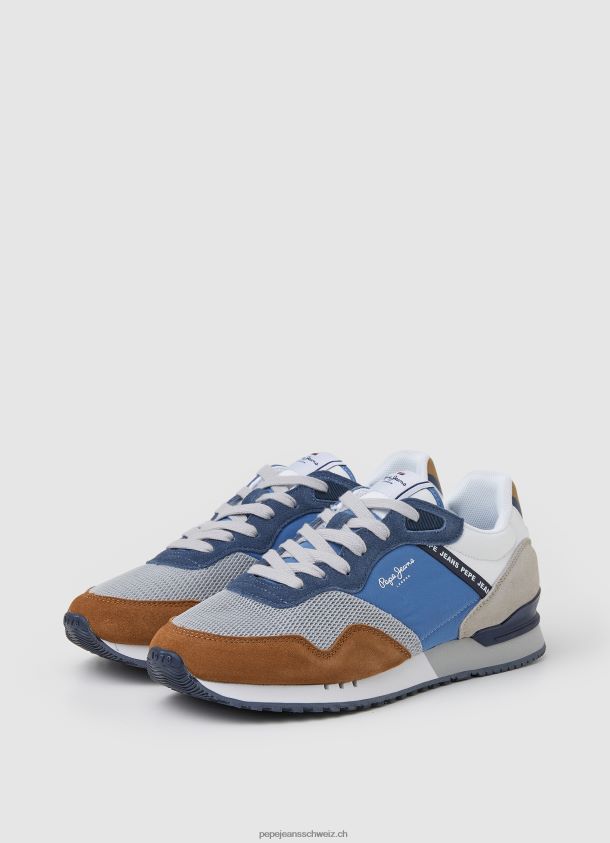 london one kombinierte turnschuhe Männer Pepe Jeans Ozean 84XH6T1224