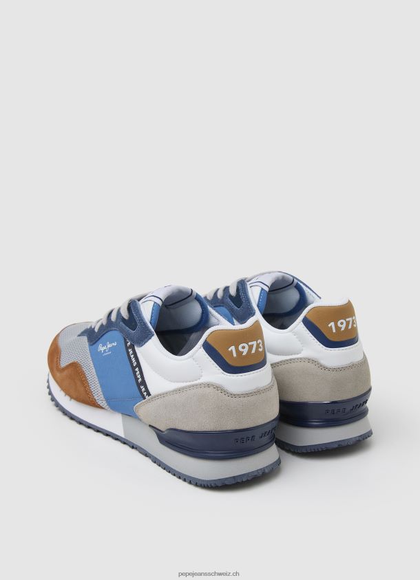 london one kombinierte turnschuhe Männer Pepe Jeans Ozean 84XH6T1224