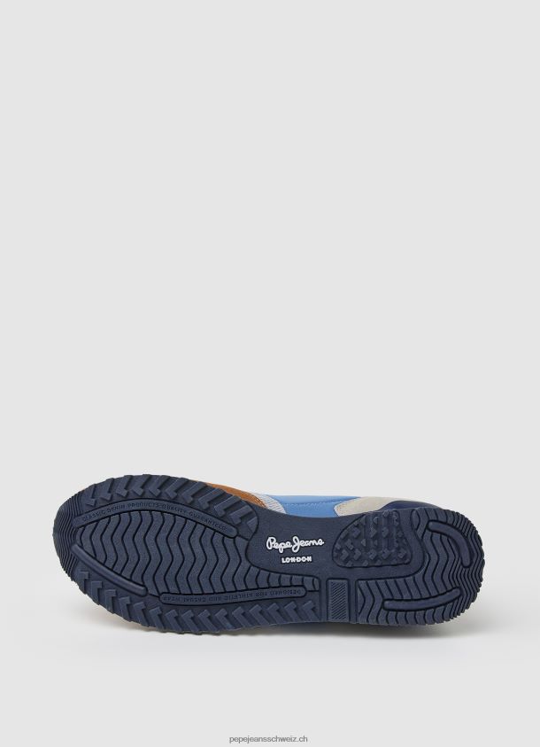 london one kombinierte turnschuhe Männer Pepe Jeans Ozean 84XH6T1224