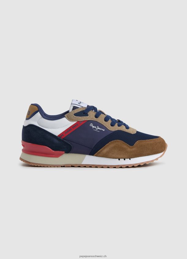 london one kombinierte turnschuhe Männer Pepe Jeans bräunen 84XH6T1168