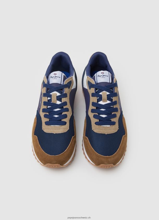 london one kombinierte turnschuhe Männer Pepe Jeans bräunen 84XH6T1168
