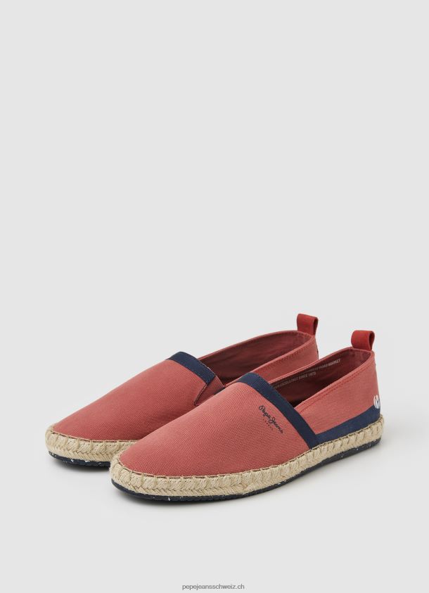 schlüpfen Sie in die Turnschuhe des Touristencamps Männer Pepe Jeans helle Terrakotta 84XH6T1253