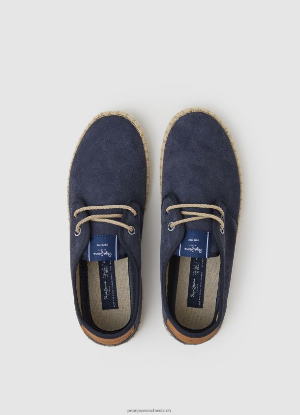 touristische claic leder turnschuhe Männer Pepe Jeans Ozean 84XH6T1246