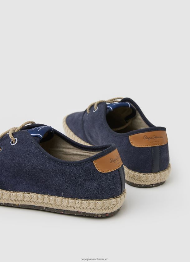 touristische claic leder turnschuhe Männer Pepe Jeans Ozean 84XH6T1246