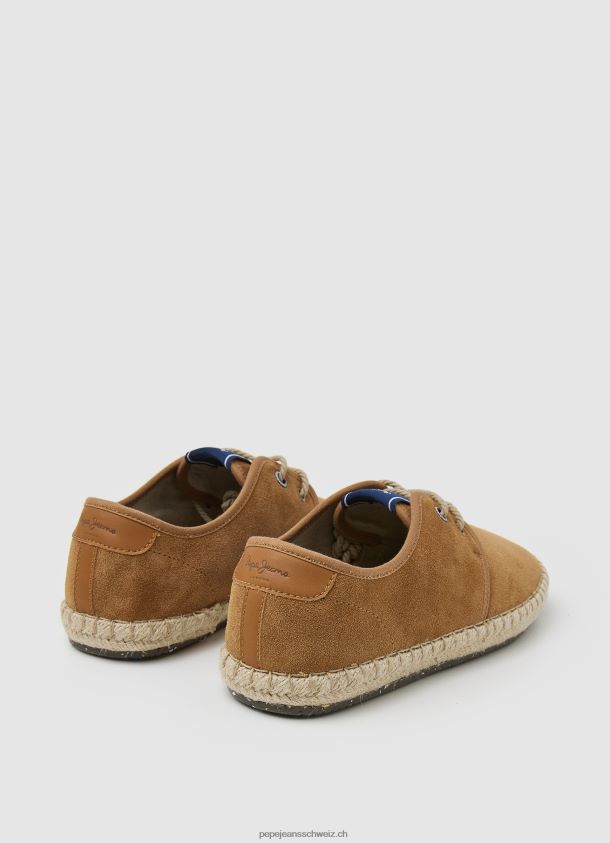 touristische claic leder turnschuhe Männer Pepe Jeans bräunen 84XH6T1248