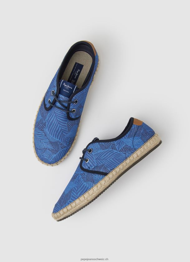 touristische tropische blücher turnschuhe Männer Pepe Jeans Ozean 84XH6T1255