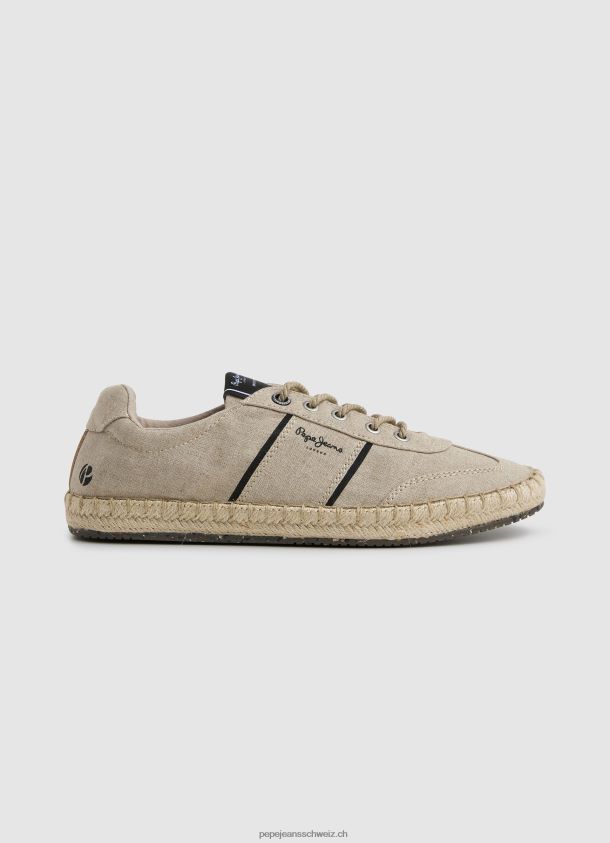 touristische vegas leinen turnschuhe Männer Pepe Jeans natur 84XH6T1254