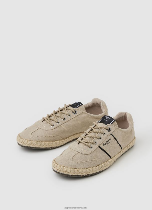 touristische vegas leinen turnschuhe Männer Pepe Jeans natur 84XH6T1254