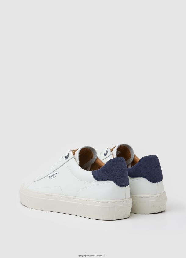 yogi original lederturnschuhe Männer Pepe Jeans Weiss 84XH6T1186