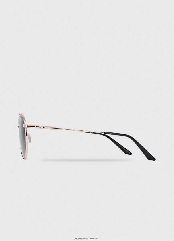 Metallische Sonnenbrille Männer Pepe Jeans Gold 84XH6T1306