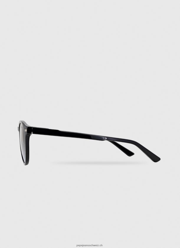 Runde Sonnenbrille Männer Pepe Jeans Schwarz 84XH6T1305