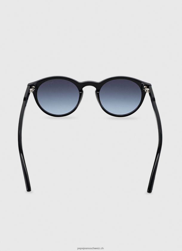 Runde Sonnenbrille Männer Pepe Jeans Schwarz 84XH6T1305