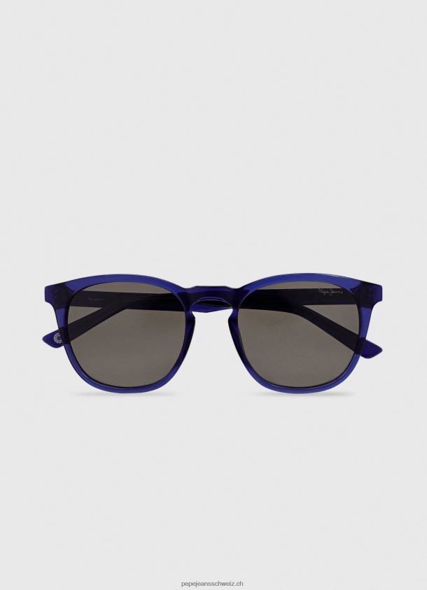 Wayfarer-Sonnenbrille Männer Pepe Jeans Blau 84XH6T1308