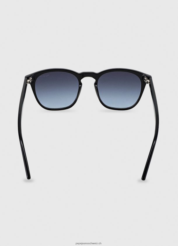 Wayfarer-Sonnenbrille Männer Pepe Jeans Schwarz 84XH6T1303