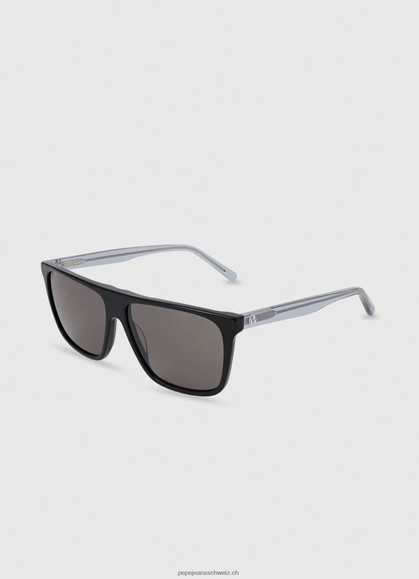 Wayfarer-Sonnenbrille Männer Pepe Jeans Schwarz 84XH6T1303