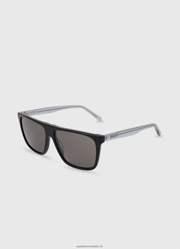 übergroße Sonnenbrille Männer Pepe Jeans Stein schwarz 84XH6T1302