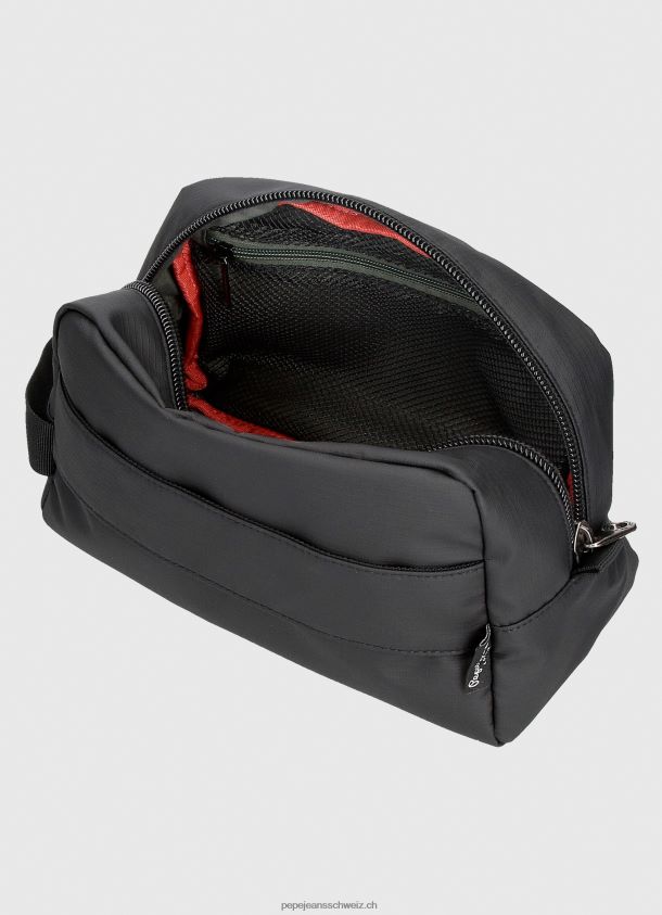 Reise-Kulturbeutel mit Tragegriff Männer Pepe Jeans Schwarz 84XH6T1295