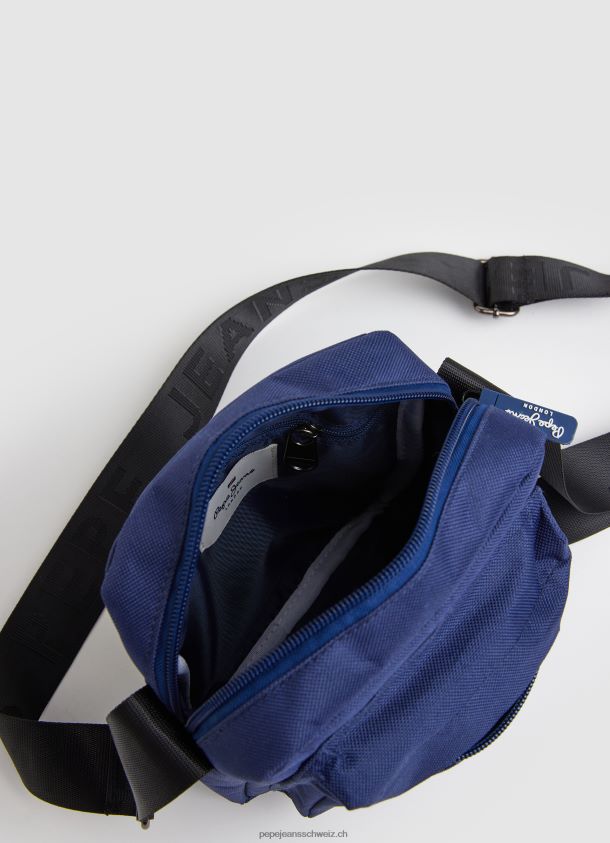 Umhängetasche aus Stoff mit geprägtem Logo Männer Pepe Jeans Jarman 84XH6T1291